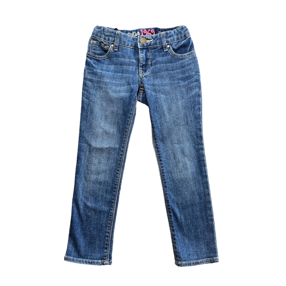 Gap kids jeans.  Size 6 regular.  Super skinny.